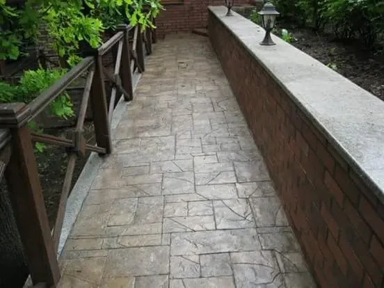 Декоративний штампований бетон 3