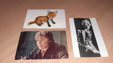 Листівки з 1978 по 1991 рік не підписані.