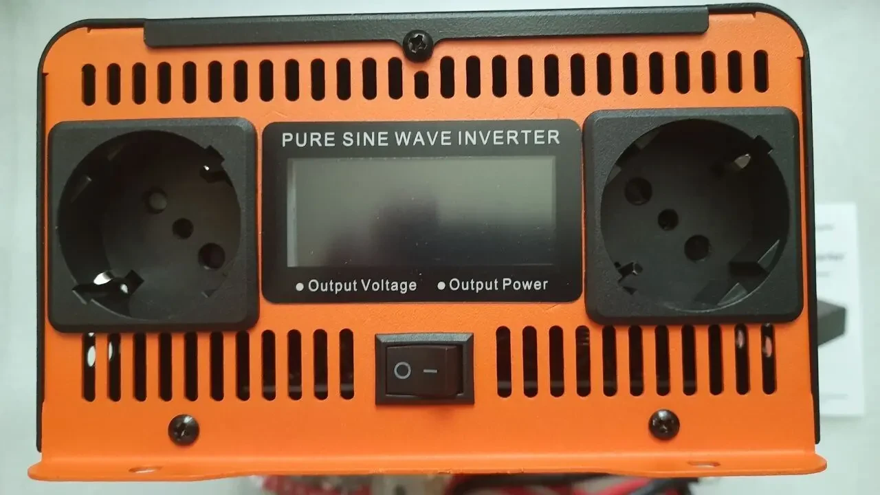 HOULI інвертор DC 12V до змінного струму 220V 3000W чиста синусоїда 5