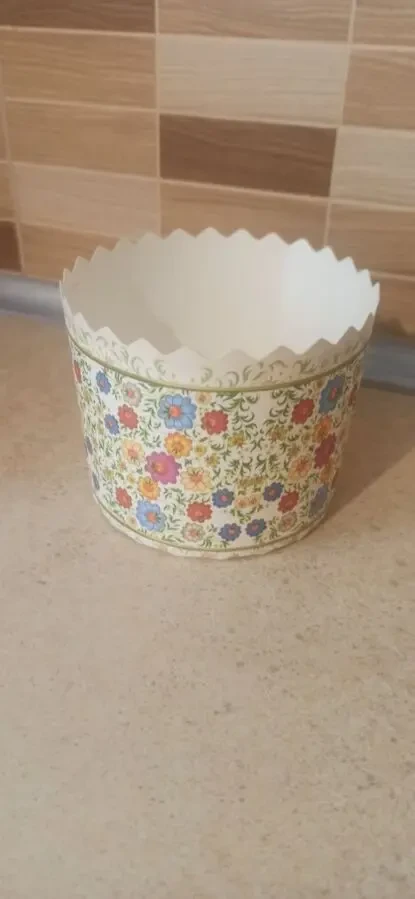 Форма для кулича бумажная Премиум d 110 мм 5