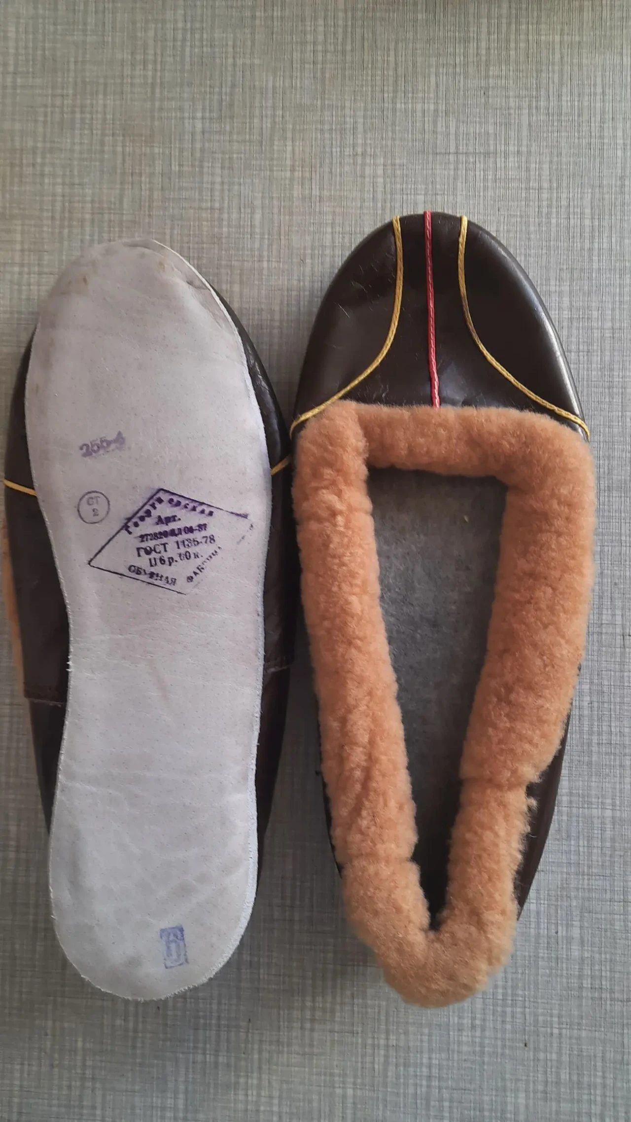 Тапочки женские натуральная кожа. 6