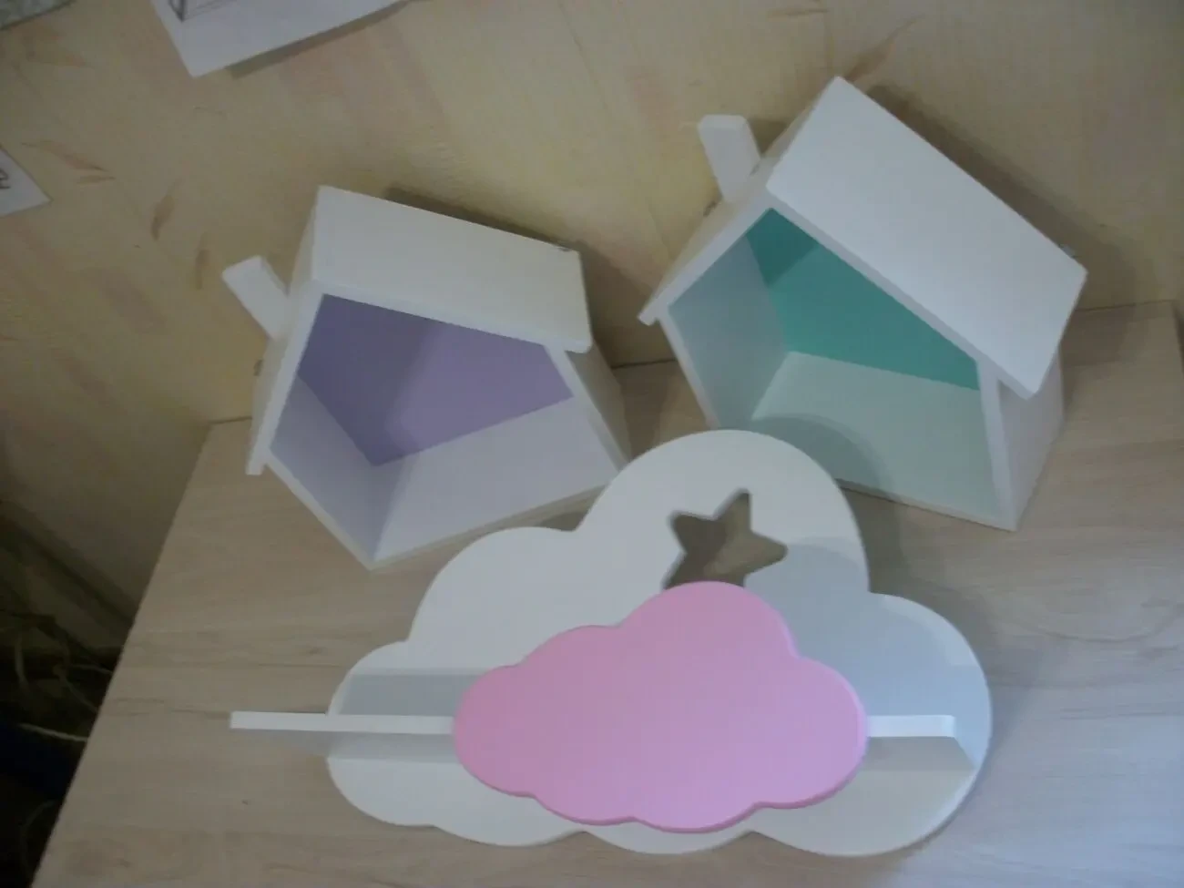 Будиночок для іграшок. Дерев'яні іграшки. 7