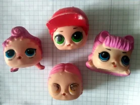 Игрушка кукольные детали головки