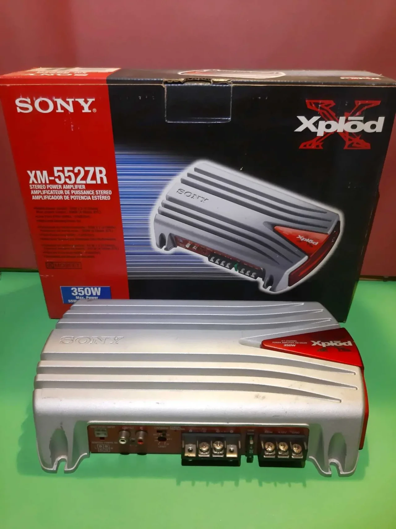 Автомобільний підсилювач звуку SONY 5