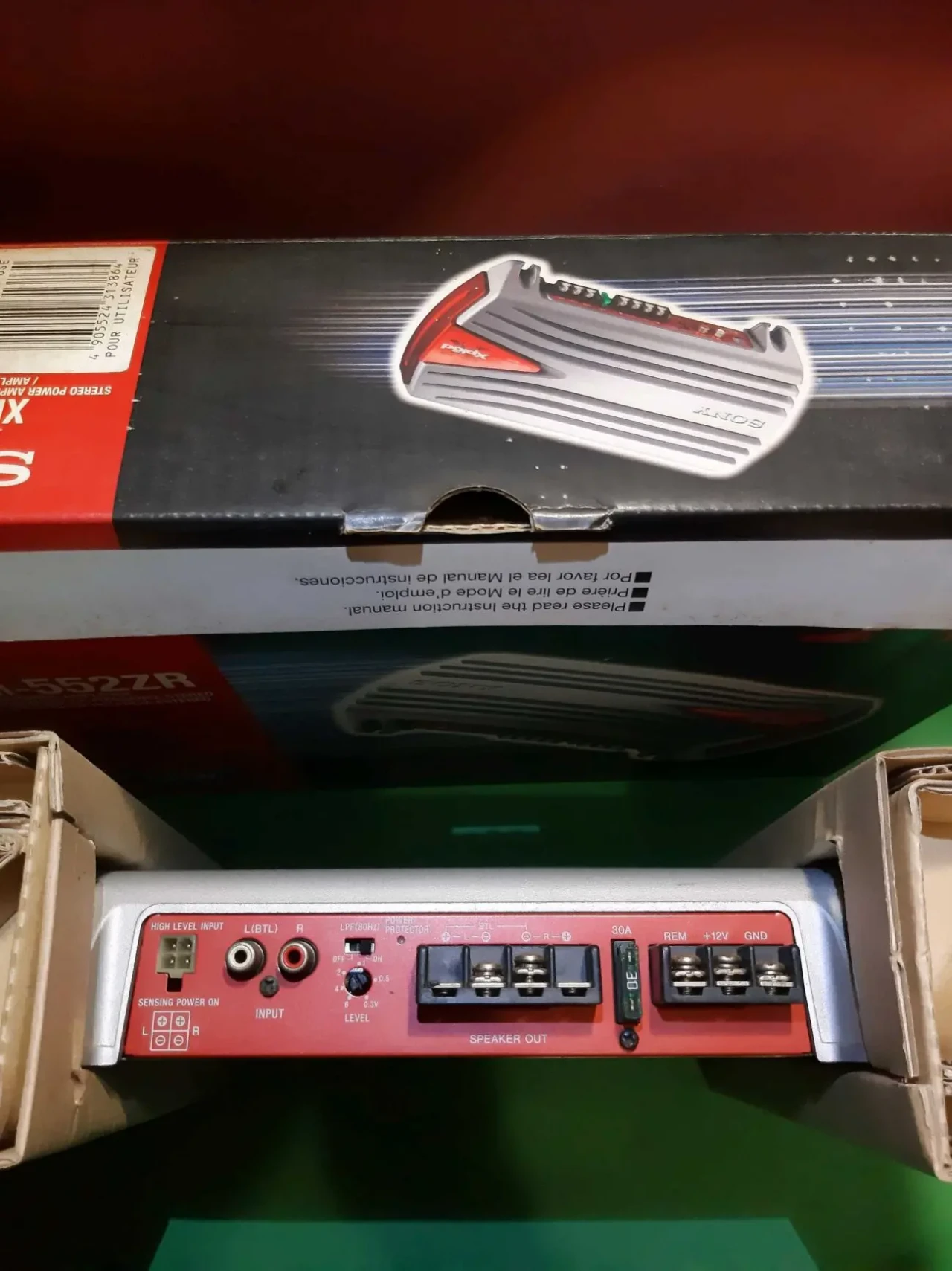 Автомобільний підсилювач звуку SONY 3