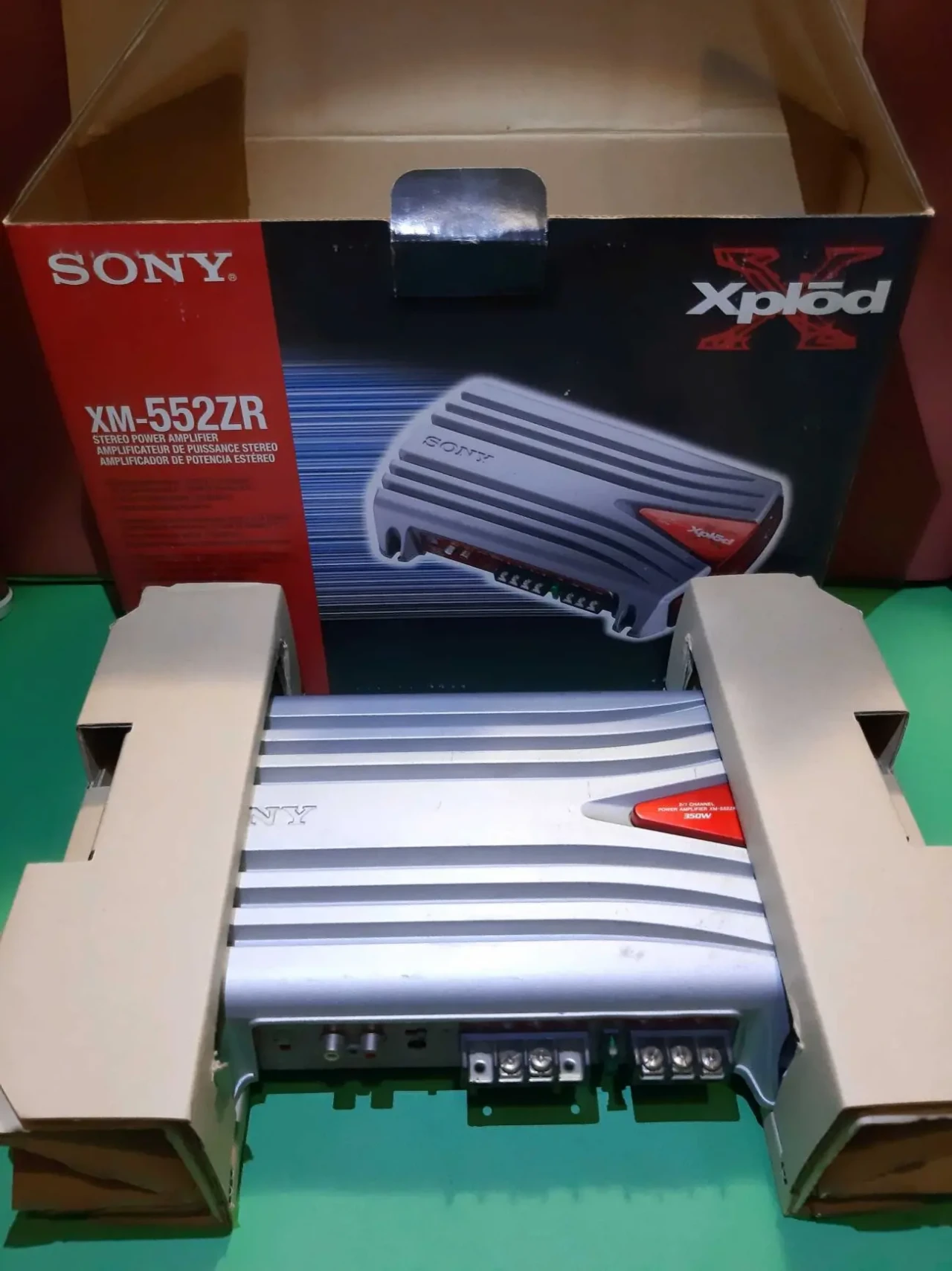 Автомобільний підсилювач звуку SONY 6