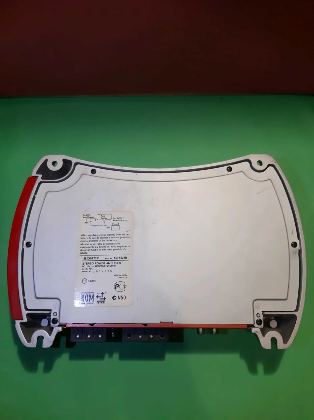 Автомобільний підсилювач звуку SONY 4