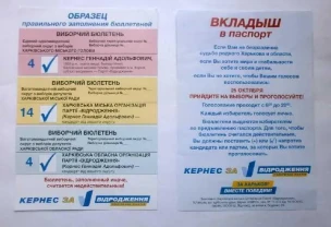 Вкладыш в паспорт. Выборы 2015