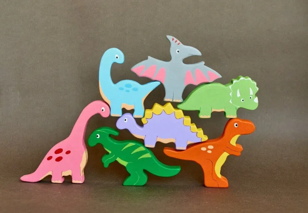 Декор в дитячу Динозаврики 4 шт. 2