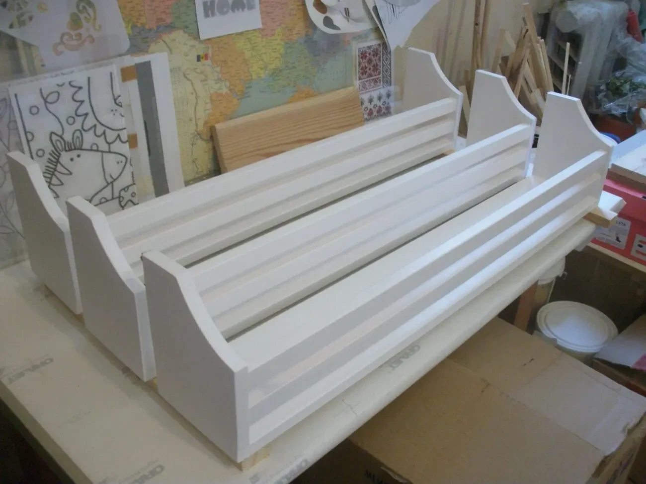 Домик-полиця для іграшок. Дитячий будинок .Полиці для іг 8