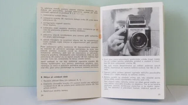 Инструкция  по обслуживанию TTL-Prisma для фотоаппарата PENTAGON six 7