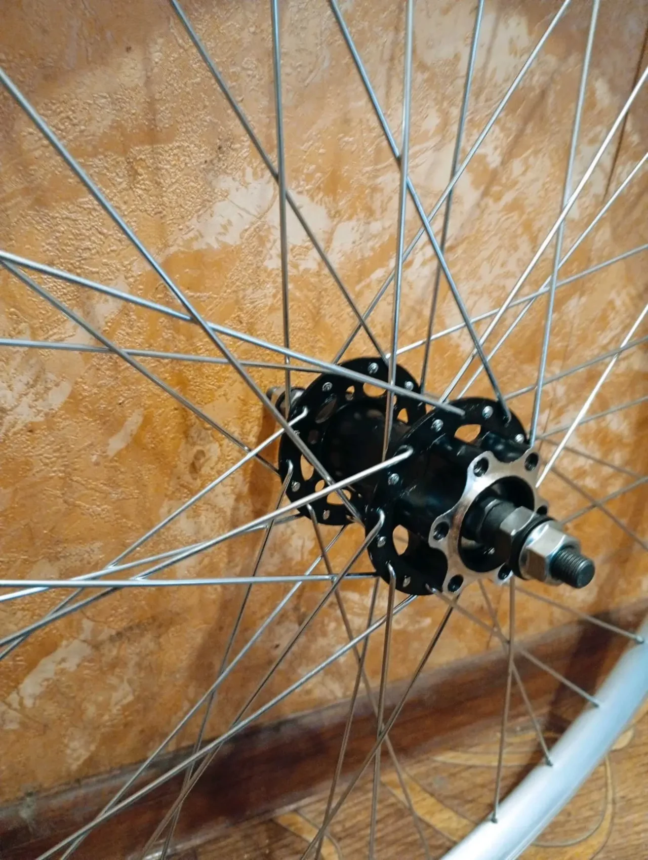 Вело Колесо заднее 27.5 дюйм под диск тормоз 7