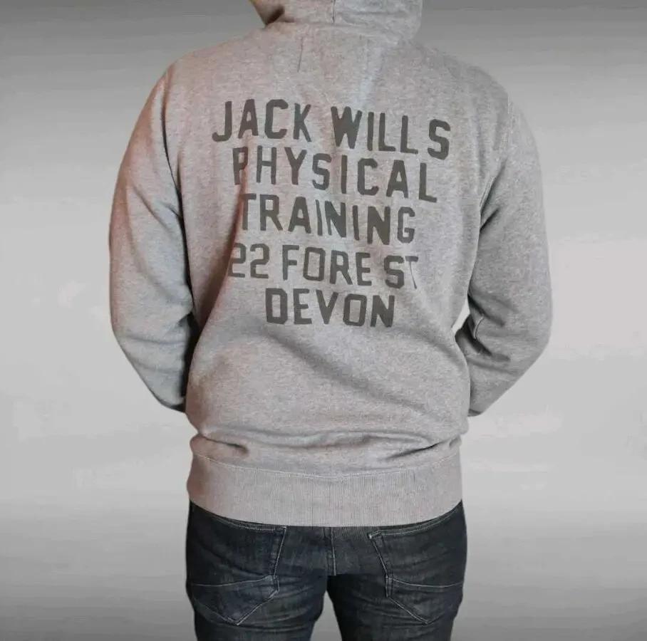 худі чоловіче Jack wills сіре 2