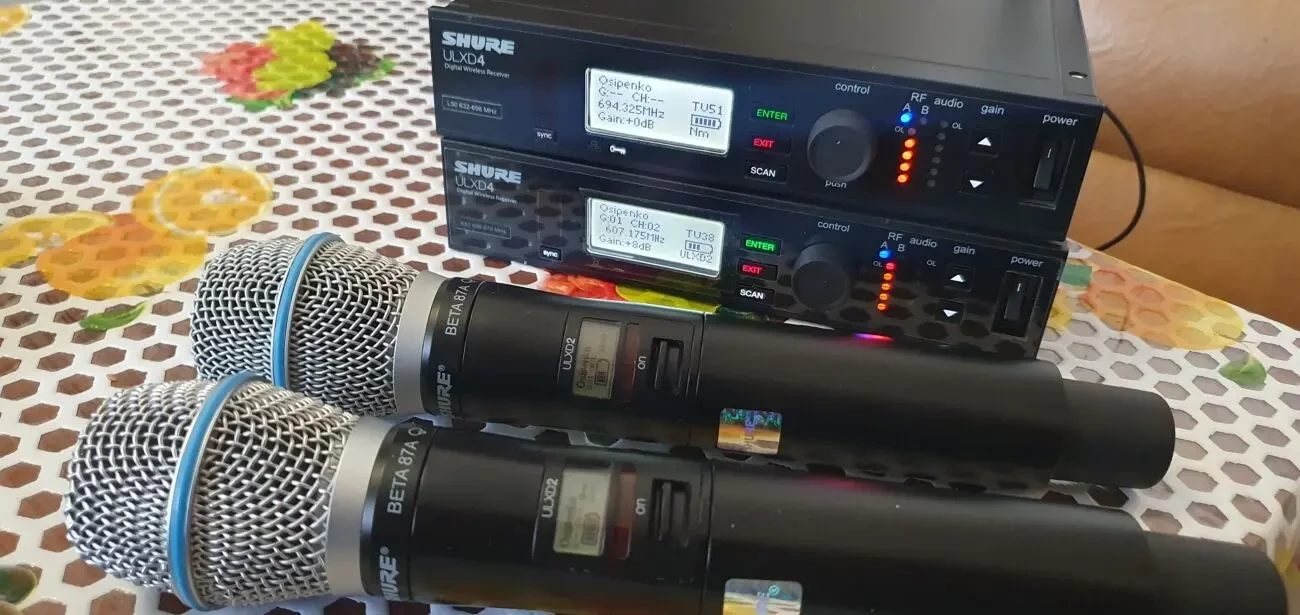 Радіомікрофон Shure ULXD beta