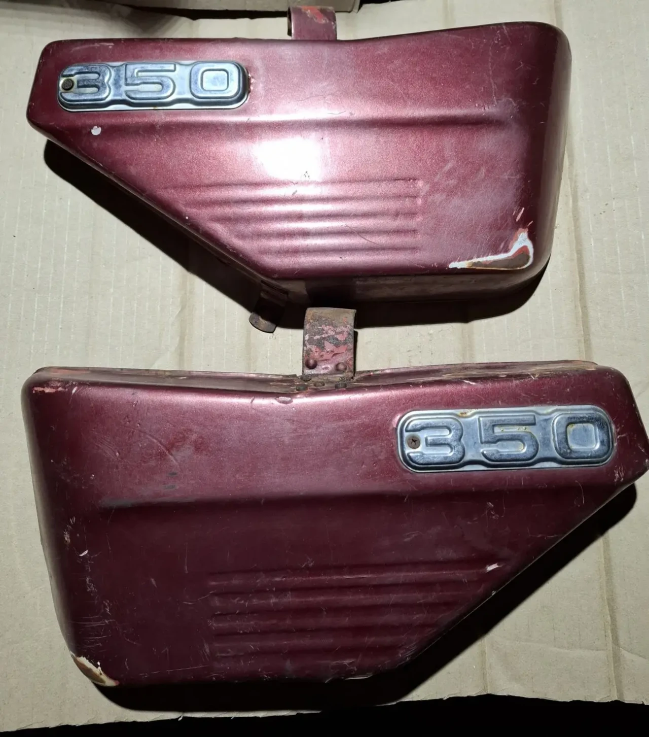 Ява 638 бардачки бокові кришки