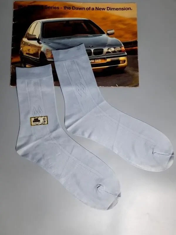 Шкарпетки чоловічі літні високі в сітку сірий р.25-28 5