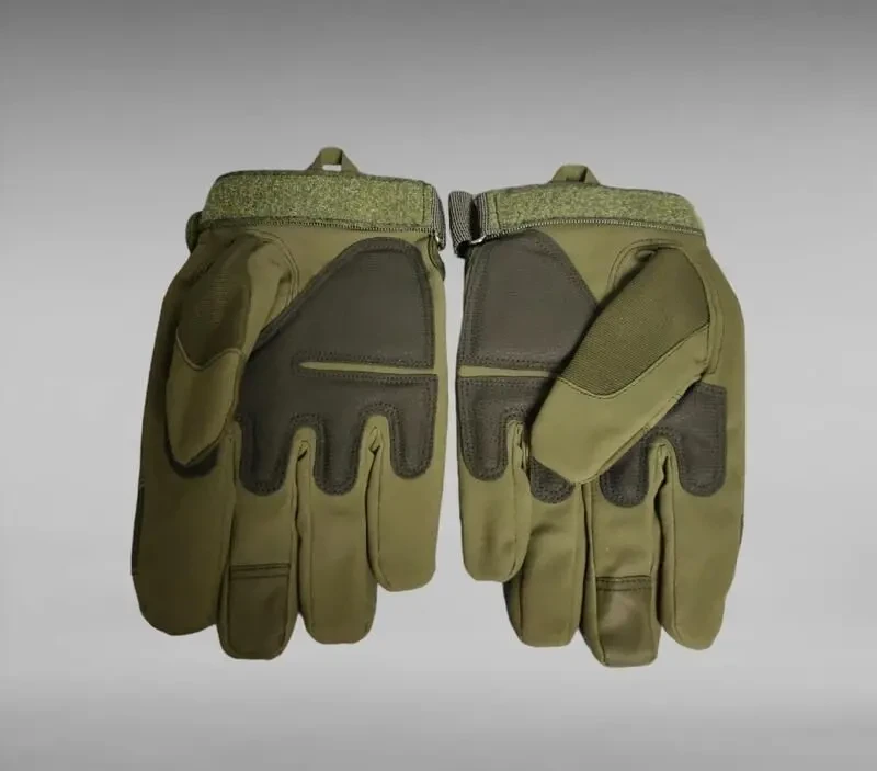 Тактичні повнопалі закриті рукавички 2