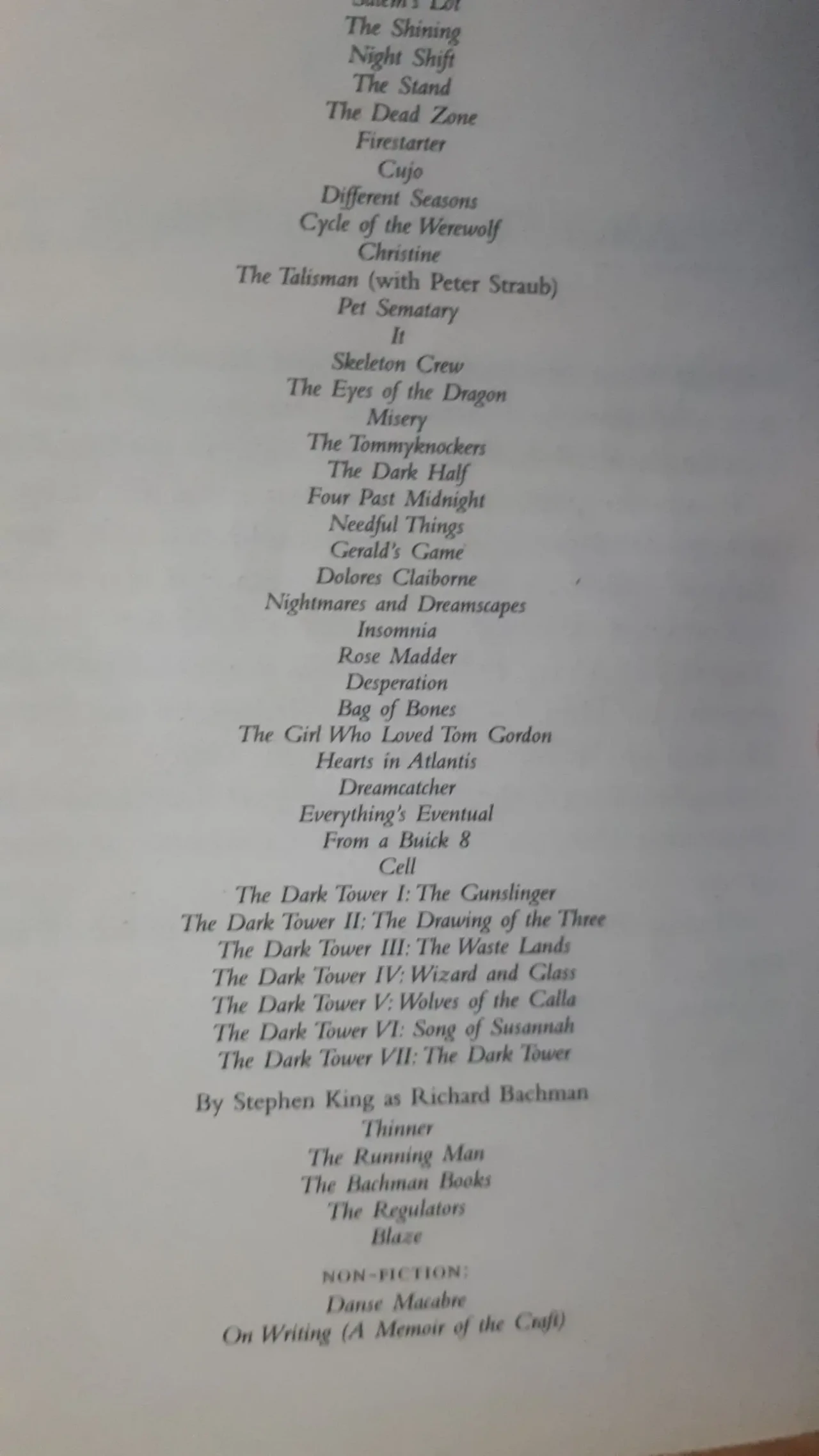 Lisey's Story Stephen King English книга на Английском 5