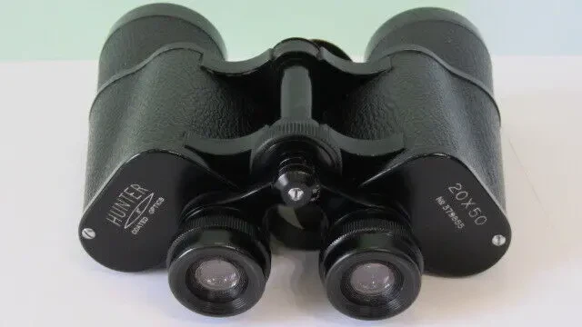 Бинокль дальнобойный HUNTER 20х50.Made in WEST GERMANY.Люск 5