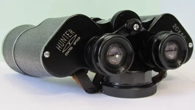 Бинокль дальнобойный HUNTER 20х50.Made in WEST GERMANY.Люск 2