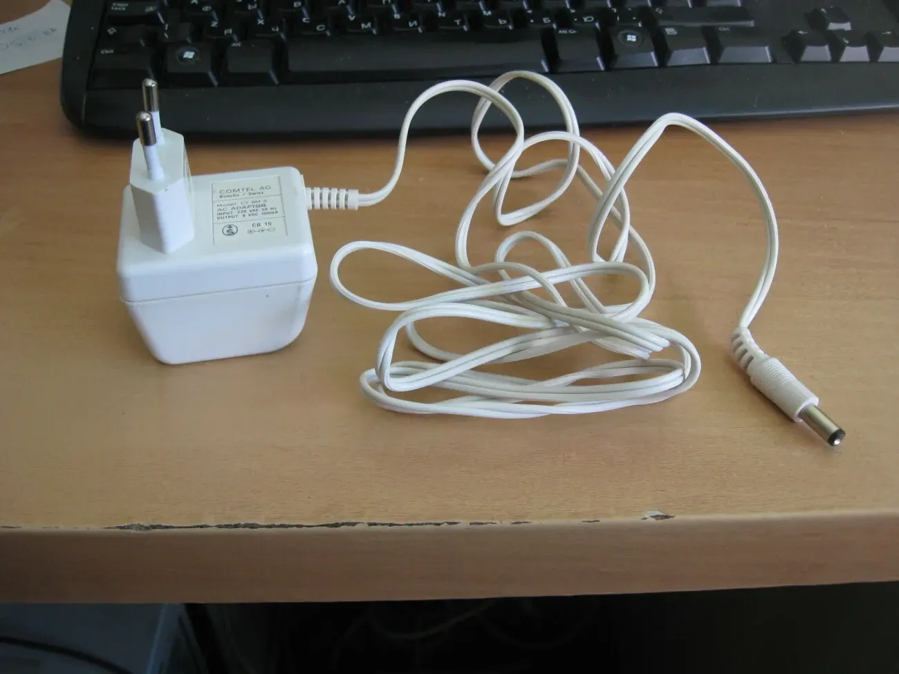 Блок живлення 220в/9в 100 мА, трансформаторний