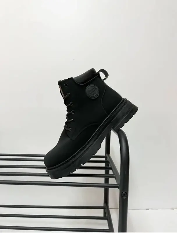 Замшеві черевики жіночі, чорні 39 3