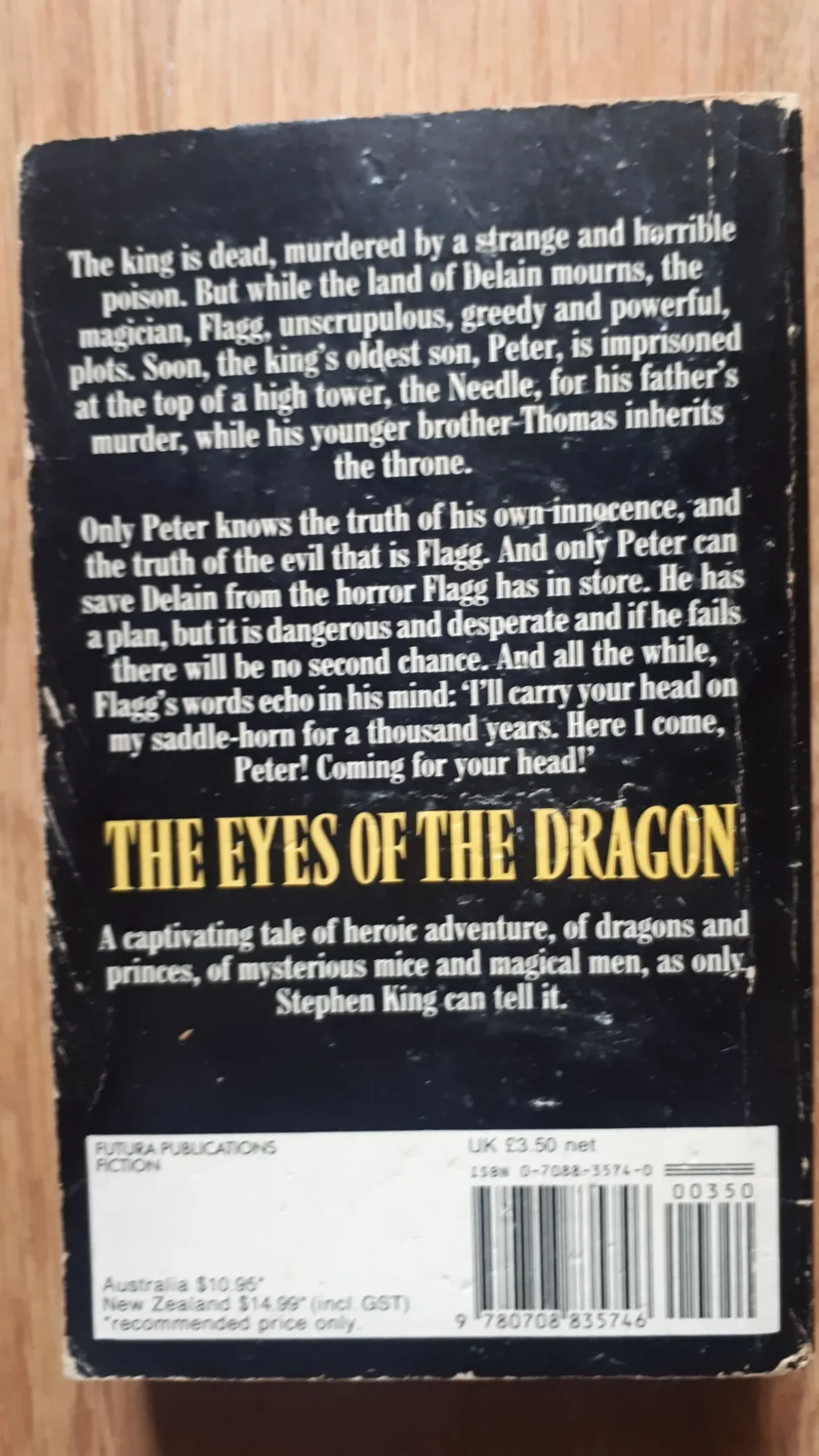 Eyes of The Dragon The Stephen King English книга на Английском 5