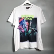 Футболка дуже дивні справи,біла Primark