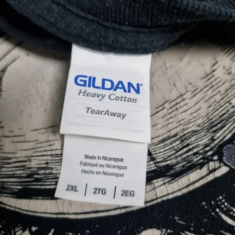 Чоловіча футболка gildan volbeat чорна 6