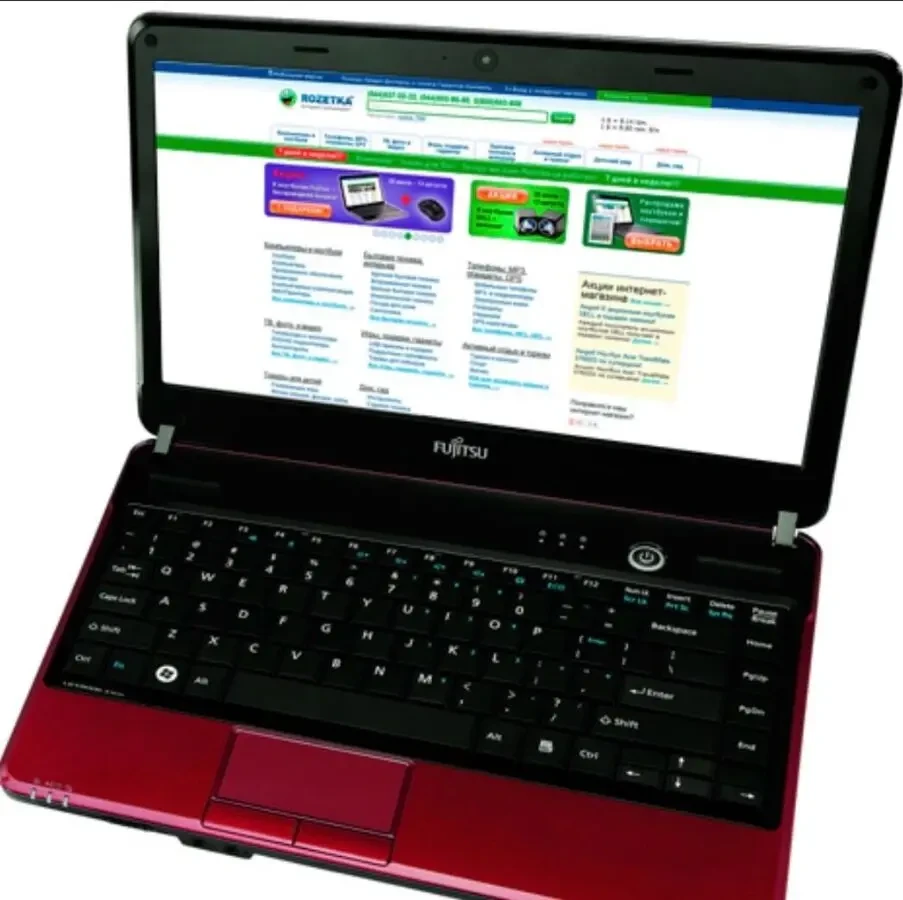 Ноутбук Fujitsu Lifebook SH531 Red 6
