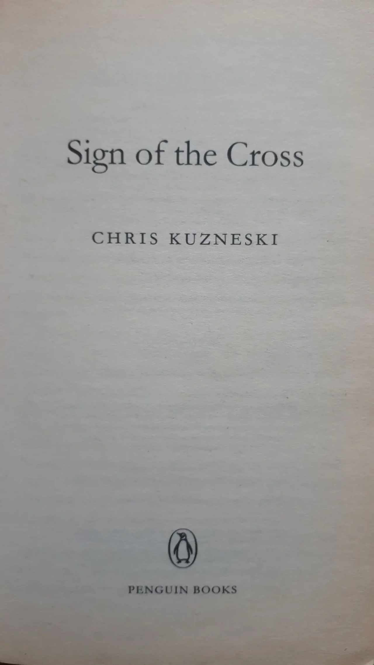 Sign of The Cross Chris Kuzneski English книга на Английском 3