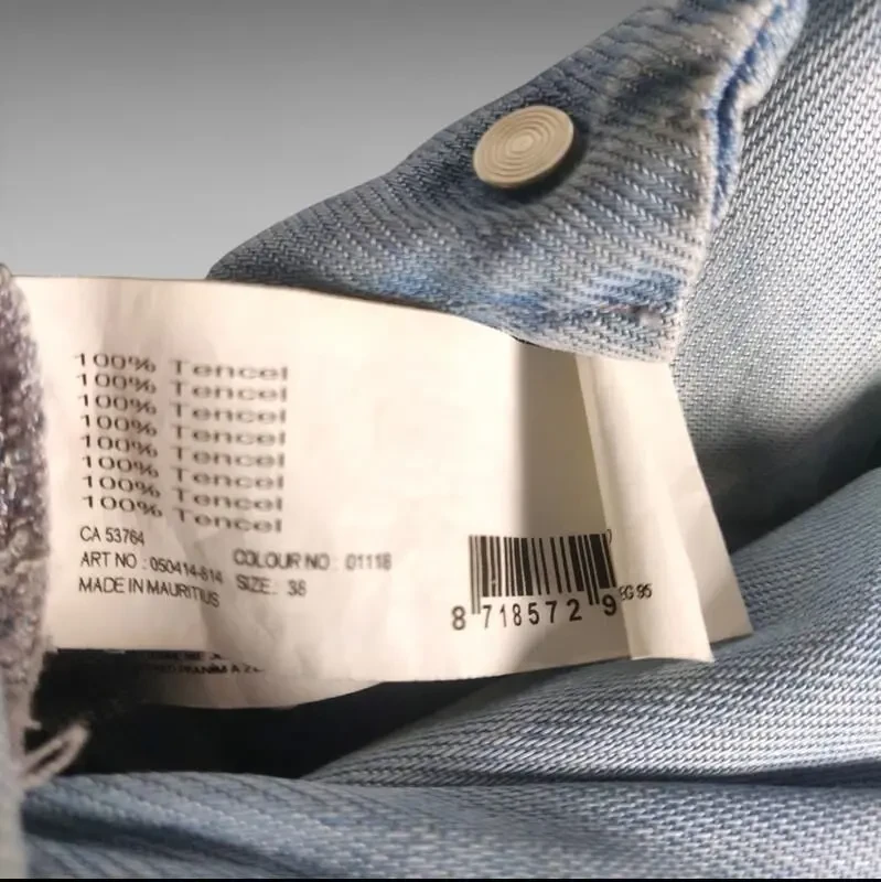 Легка джинсова сорочка жіноча yaya 6