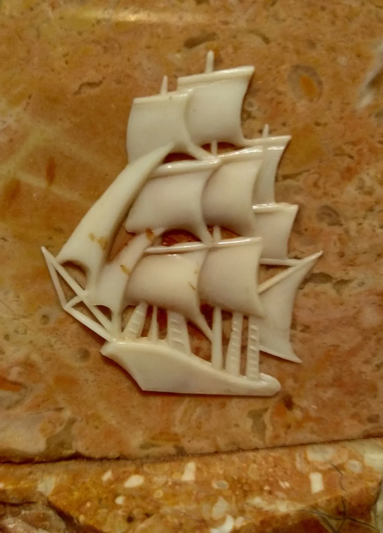 50 лет морской сувенир корабль фрегат мрамор подарок флот ВМФ 4