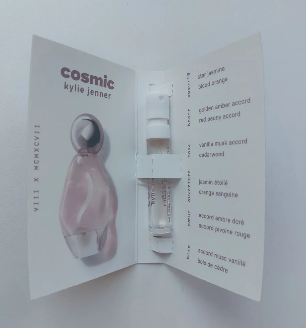 Новая женская парфюмированная вода Пробник Kylie Jenner Cosmic 2