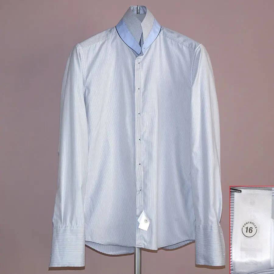 100 евро Премиум рубашка 1863 by ETERNA р.40 лонгслив мужская сорочка 4