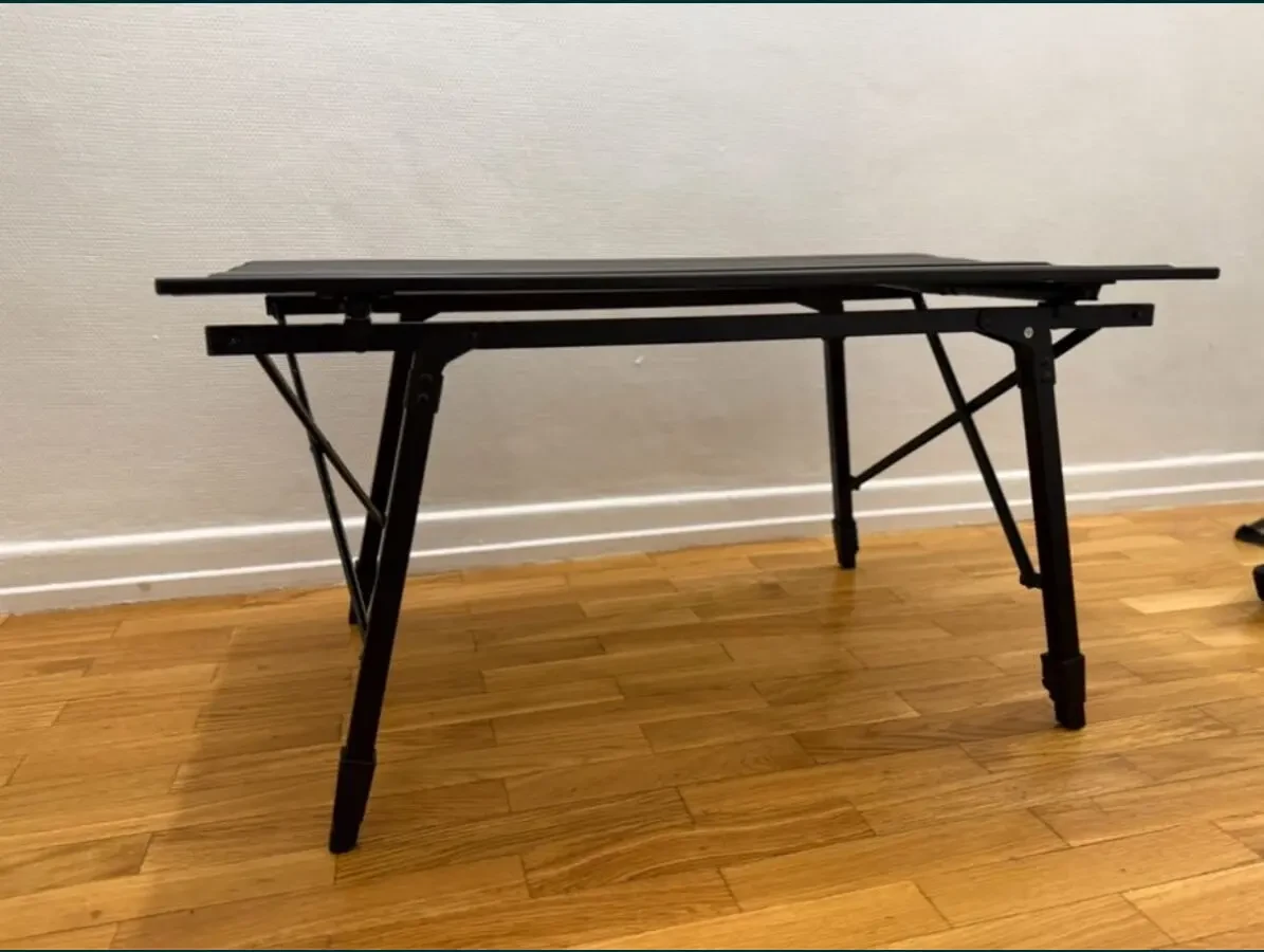 Розкладний кемпінг стіл 90x52 2