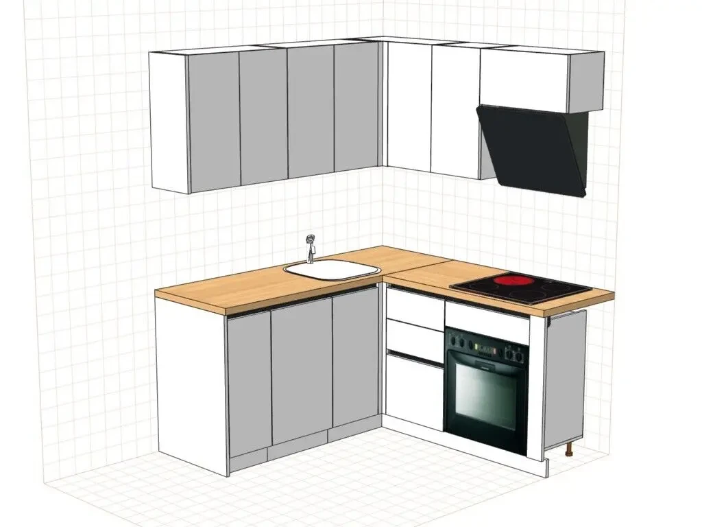 Продам кухню угловую новую 1,75 х 1,77 Харьков 3