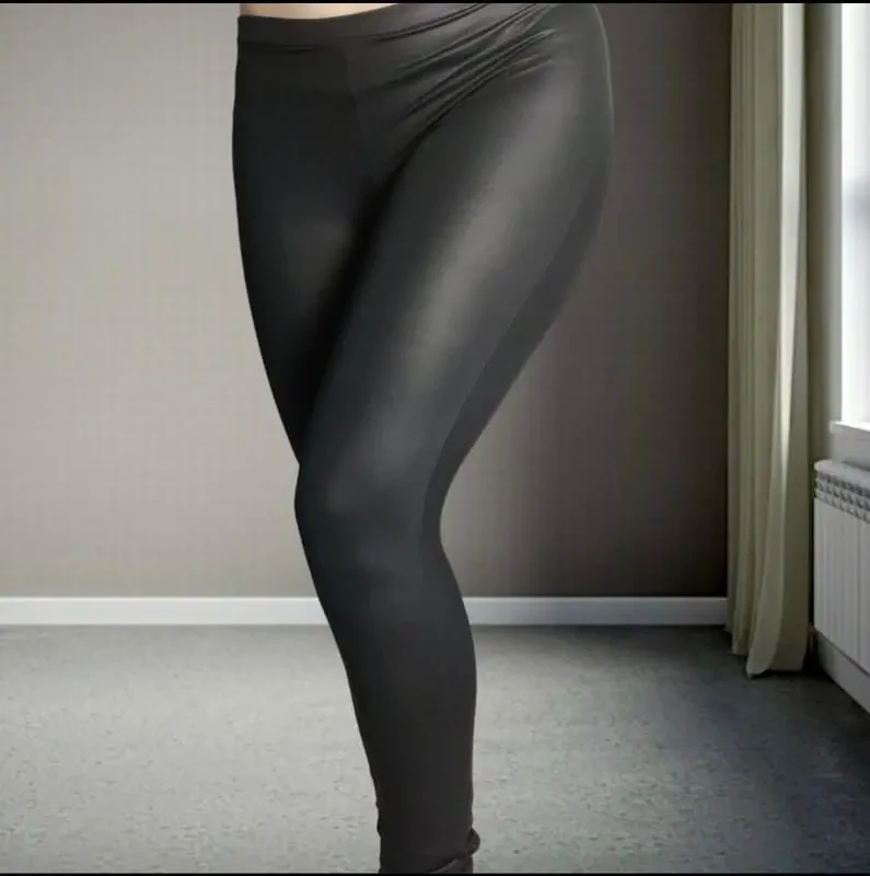 Жіночі легінси amisu з ефектом під шкіру 5