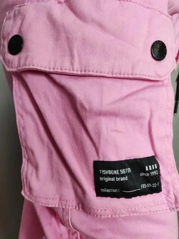 Штани карго, fb sister asos жіночі рожеві 8