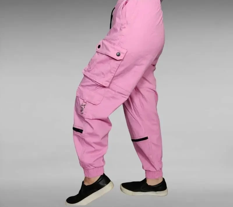 Штани карго, fb sister asos жіночі рожеві 6