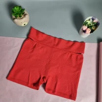 Велошорти жіночі  червоні, ребриста тканина, мінімум швів