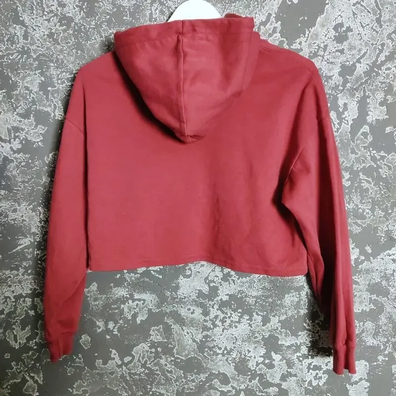 Укорочене кроп худі bershka 2