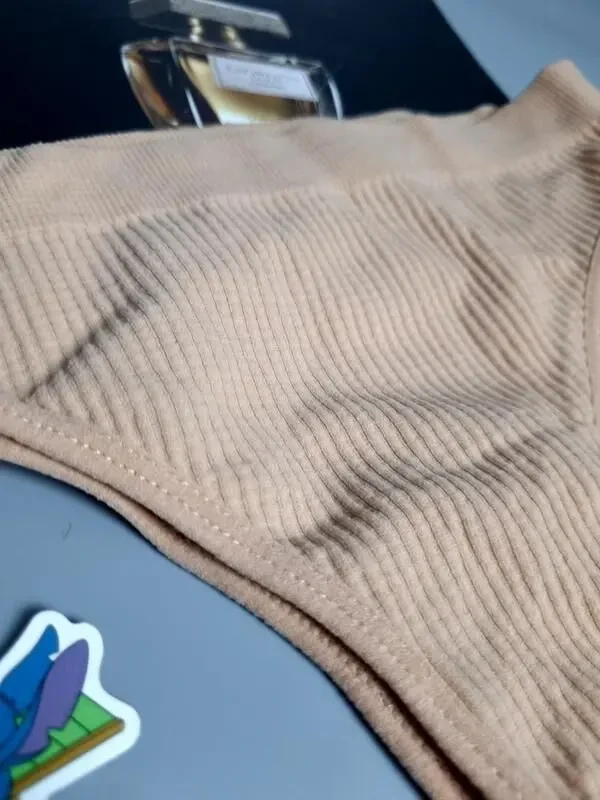 Базові трусики бразіліана бежеві розмір s/m 2