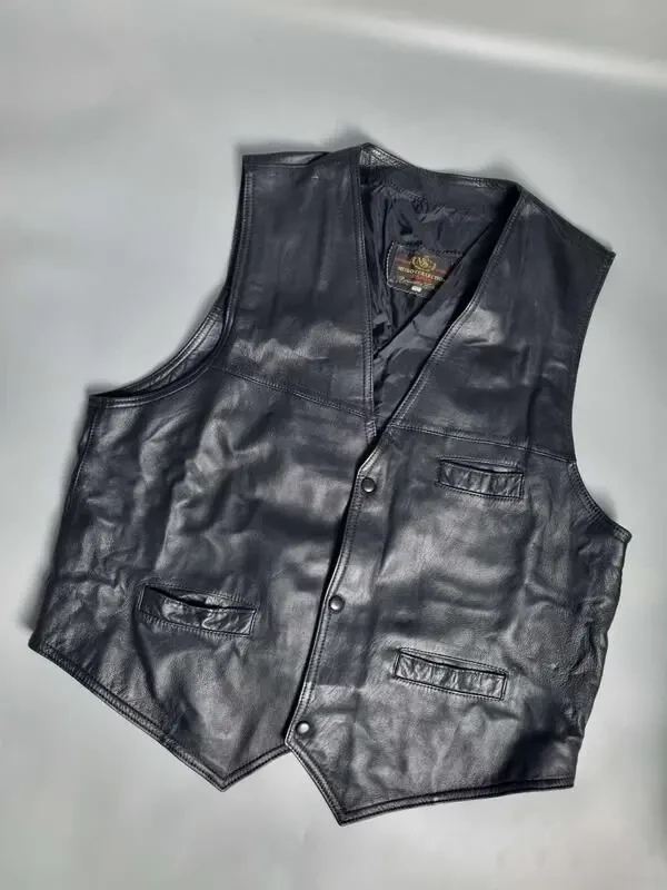 Безрукавка кож зам 6