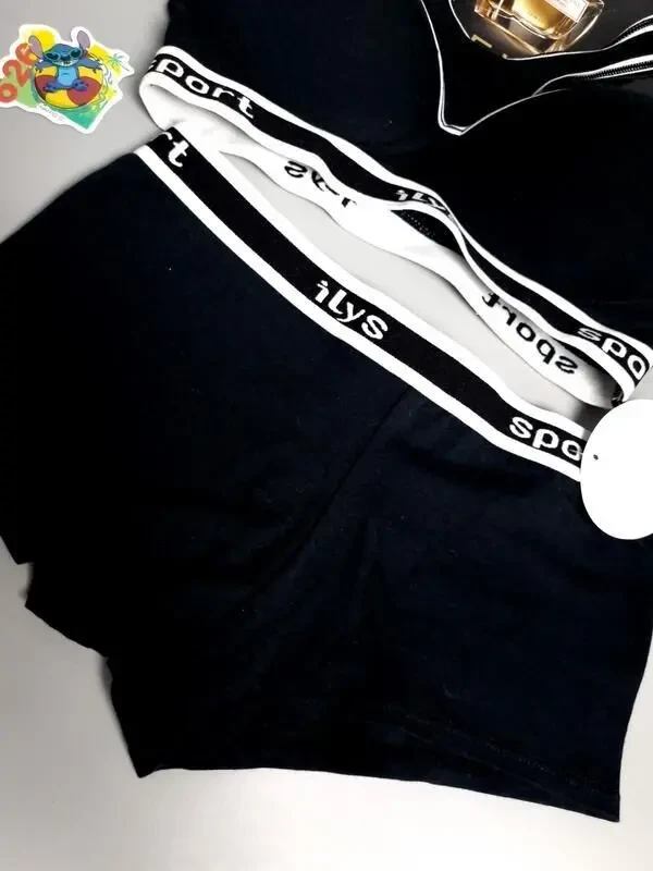 Комплект спортивної білизни чорного кольору 4