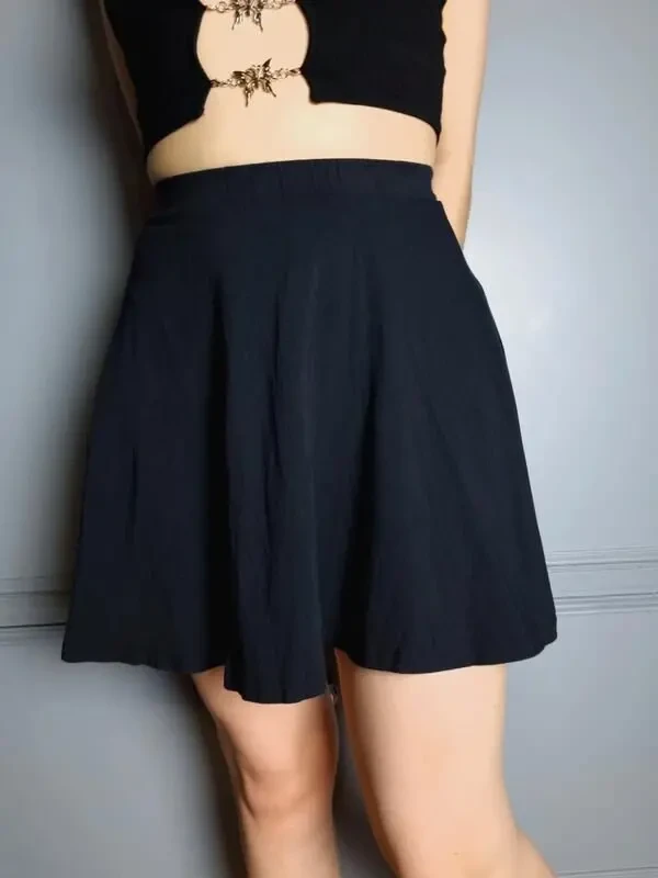 Чорна спідниця melville (s/xs) 5