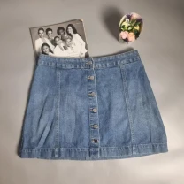 Джинсова спідниця divided міні