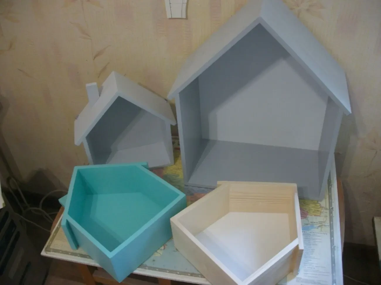 Книжкові полиці. Набір 5 поличок. 7