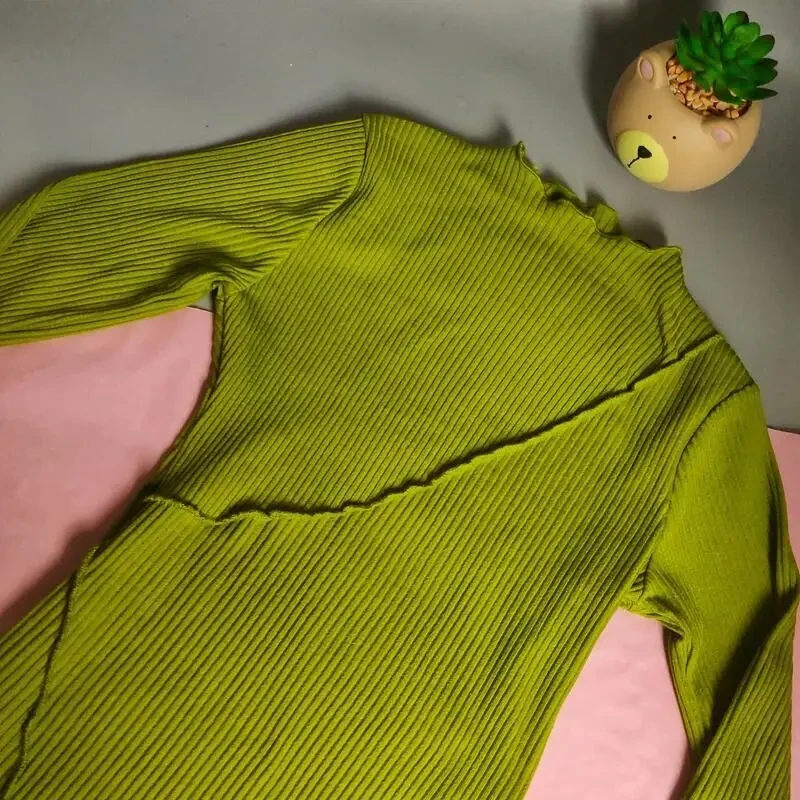 Сукня міні в рубчик 8