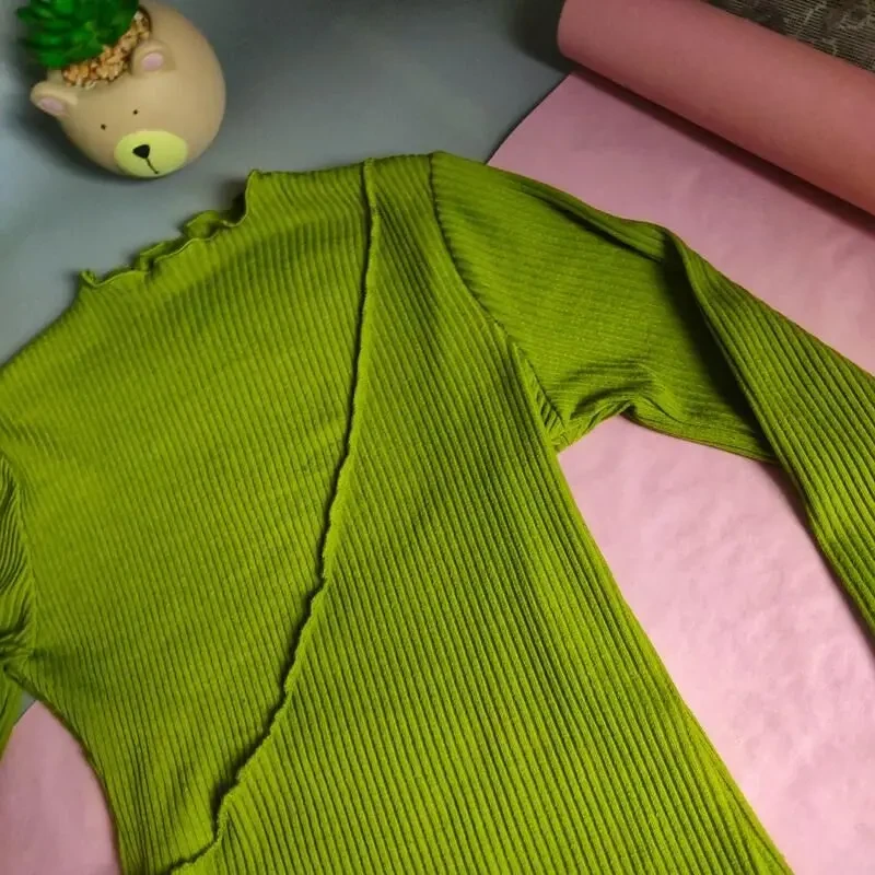 Сукня міні в рубчик 5